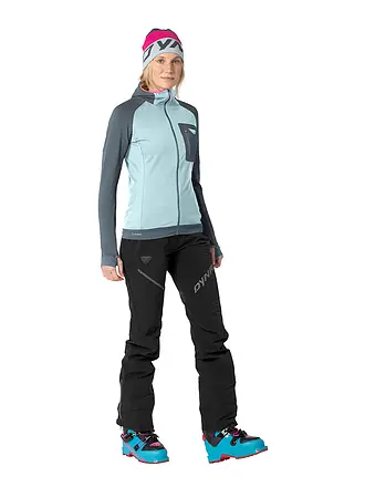 DYNAFIT | Damen Fleecejacke Radical Polartec® Hoodie | hellblau